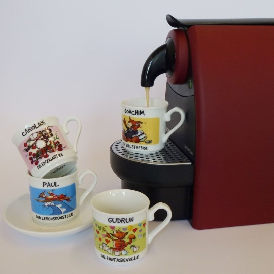 Espressotasse mit Untertasse