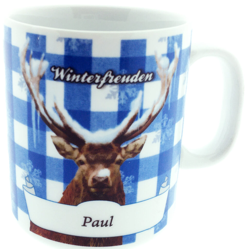 Almrausch Namentasse Winterfreuden