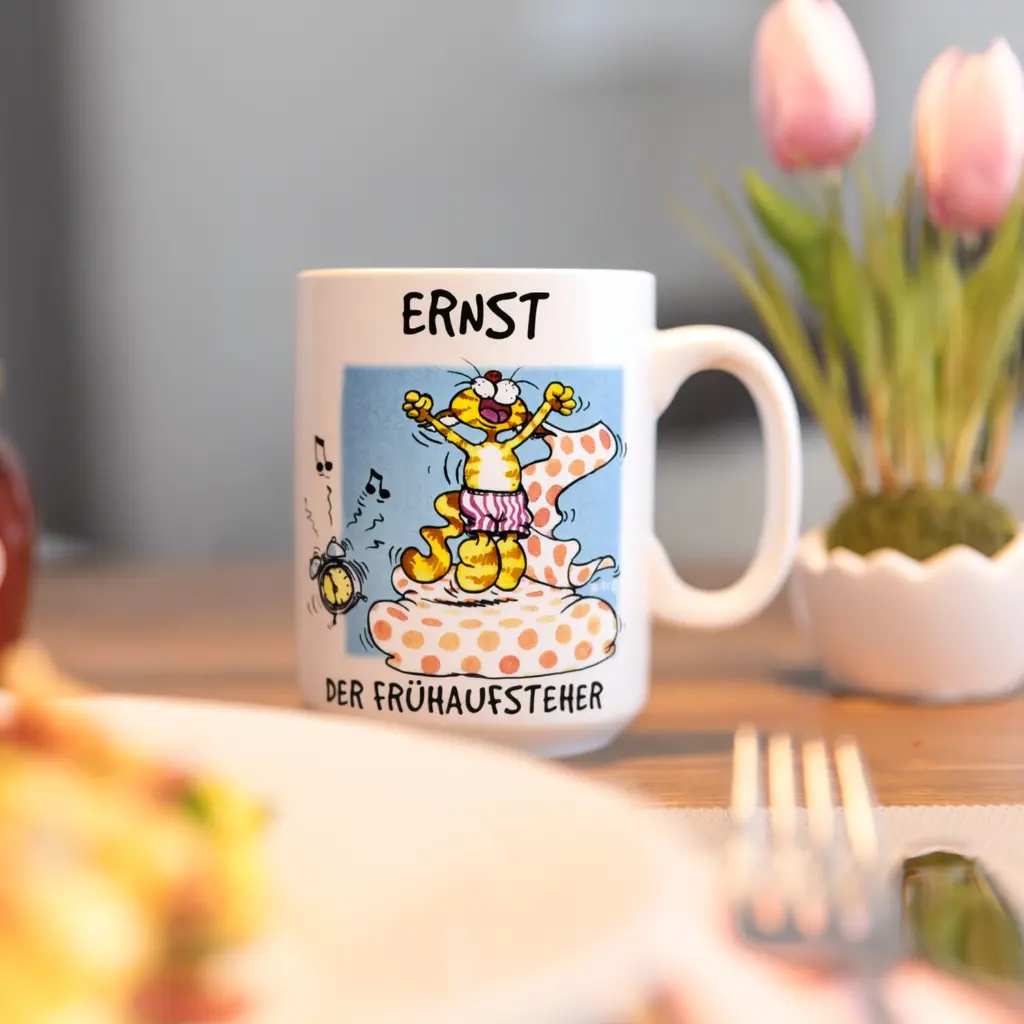 Tassen mit Namen